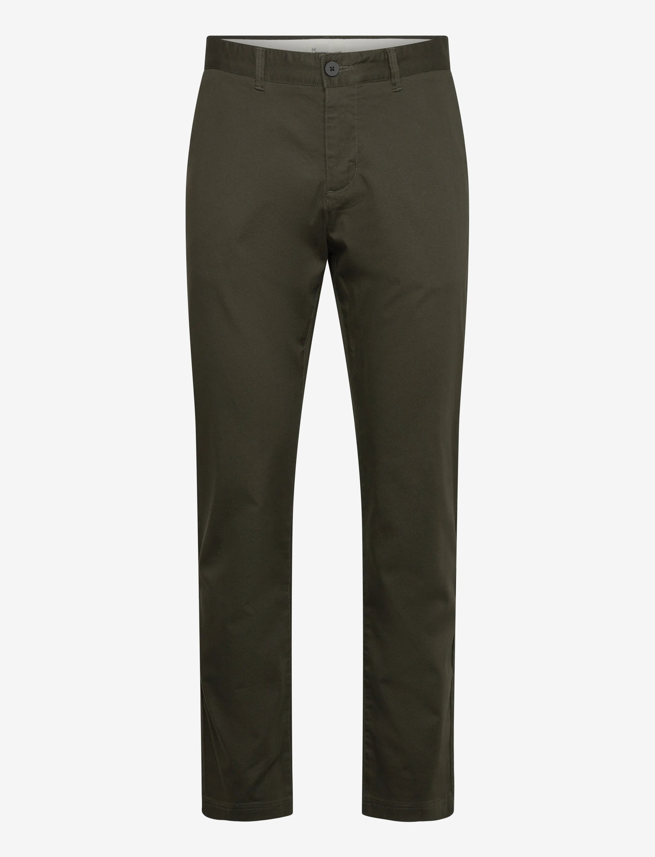 Knowledge Cotton Apparel - Chuck regular canvas pants - herbstliche kleidung - forrest night - 0