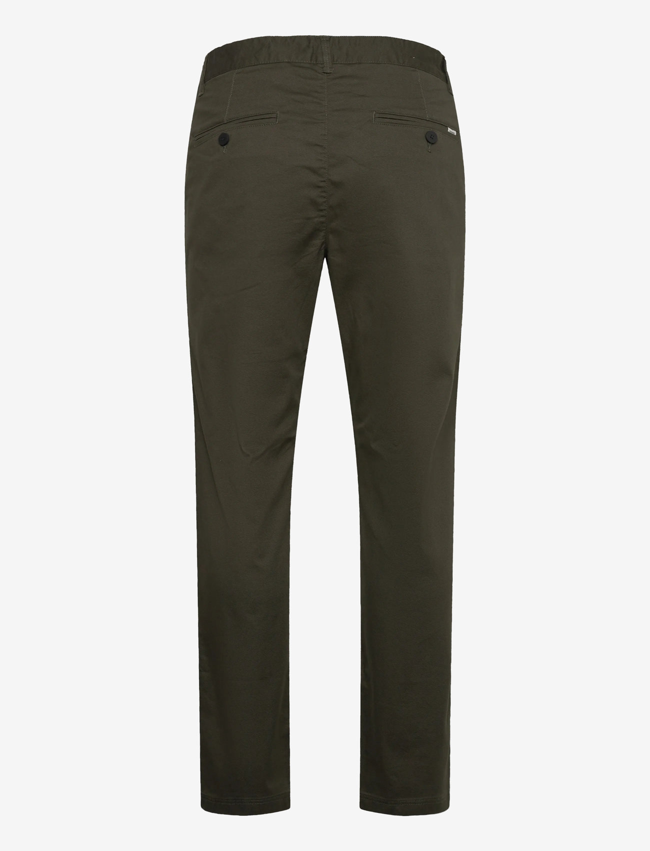 Knowledge Cotton Apparel - Chuck regular canvas pants - herbstliche kleidung - forrest night - 1