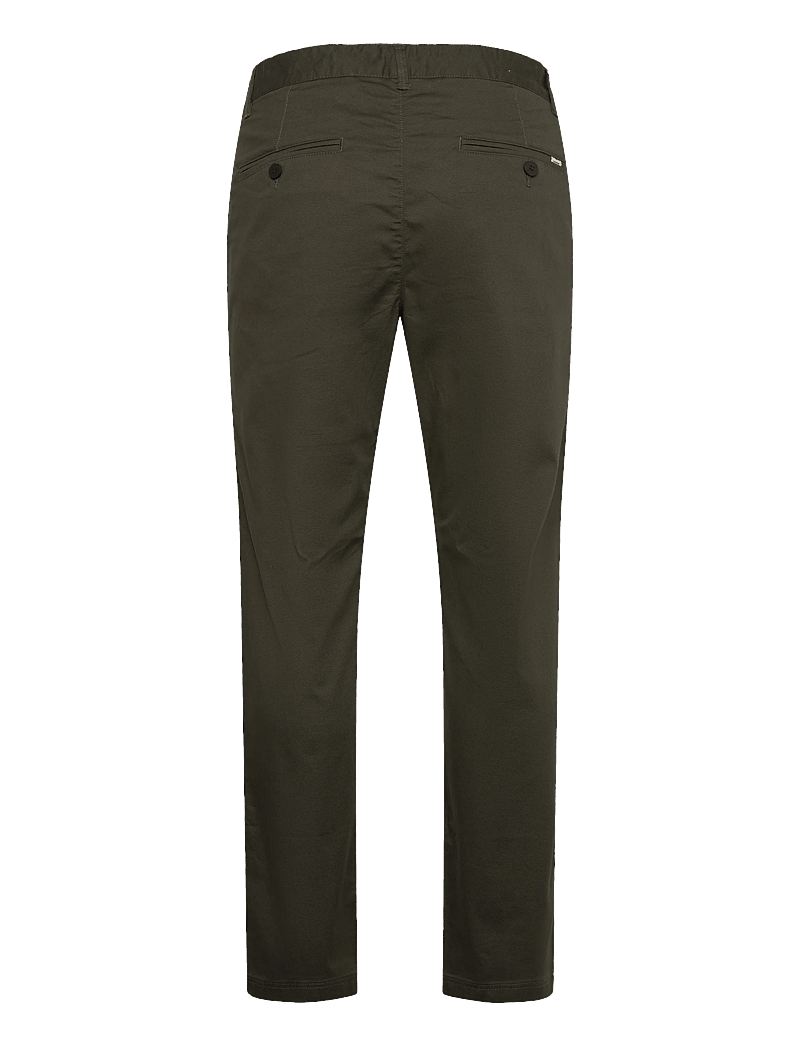 Knowledge Cotton Apparel - Chuck regular canvas pants - Ülikonnapüksid - forrest night - 1