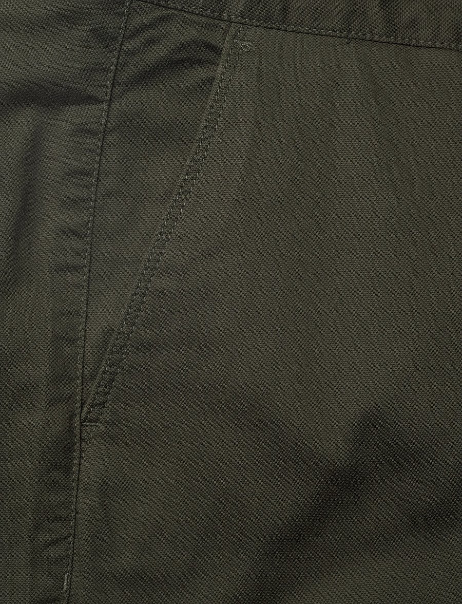 Knowledge Cotton Apparel - Chuck regular canvas pants - kostymbyxor - forrest night - 2