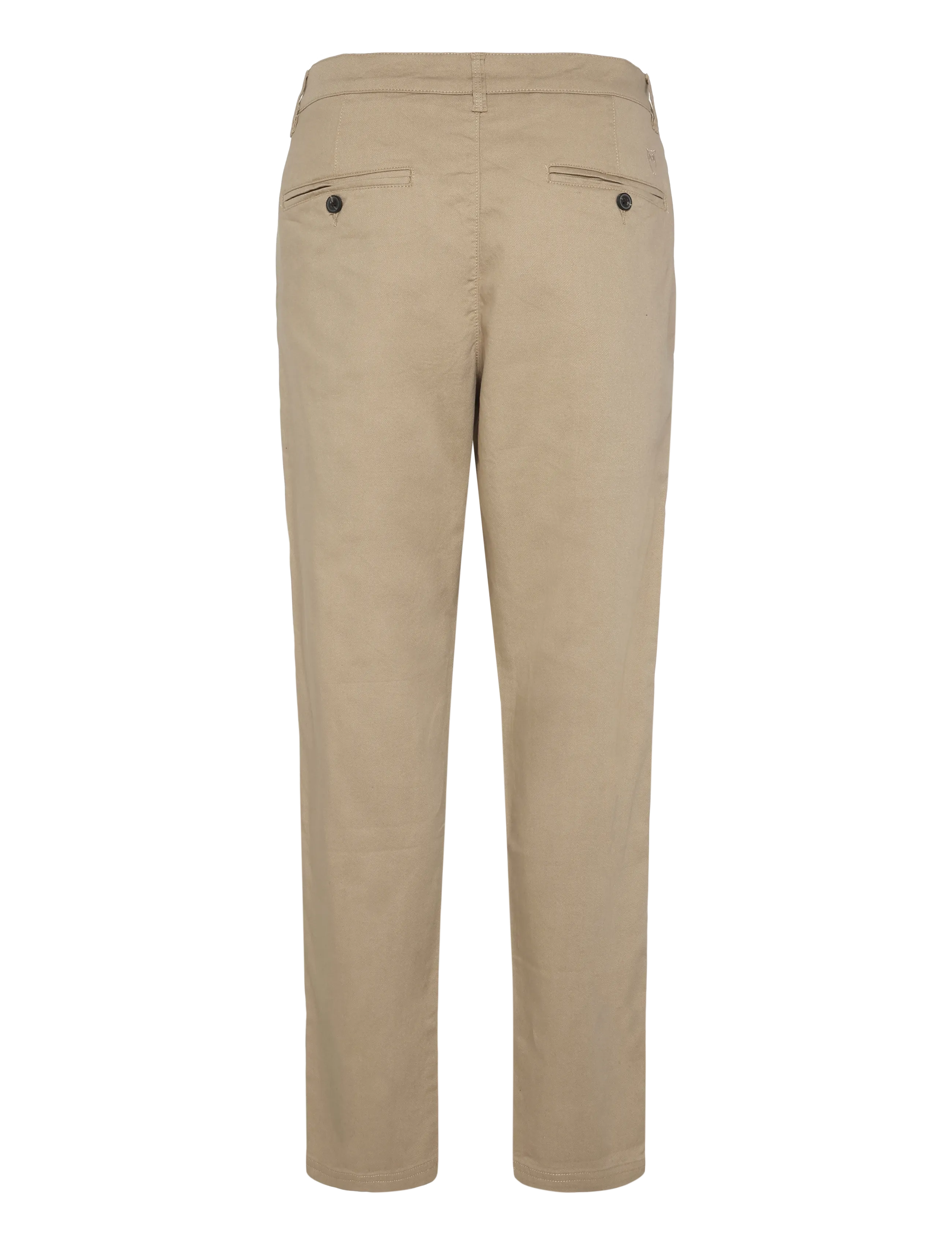 Knowledge Cotton Apparel - Chuck regular canvas pants - sügisesed riided - light feather gray - 1