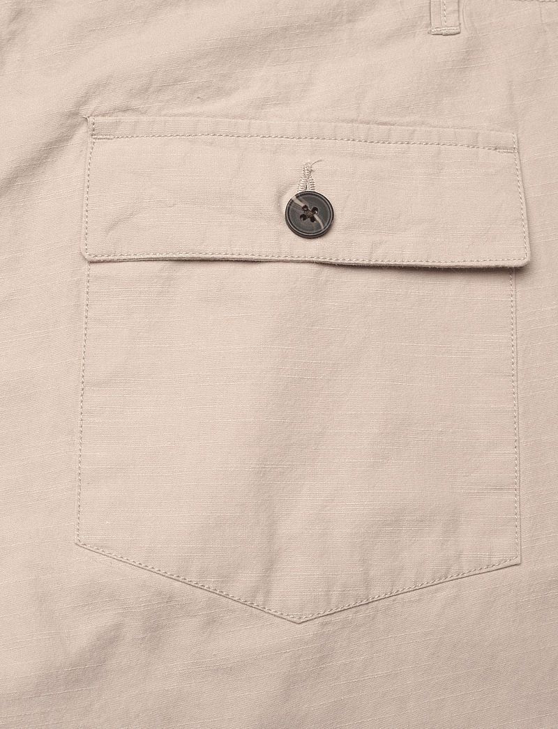 Knowledge Cotton Apparel - FLINT wide slub yarn pants - GOTS/V - casual bukser - light feather gray - 4