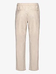 Knowledge Cotton Apparel - FIG loose linen look pants - GOTS/V - casual - light feather gray - 1