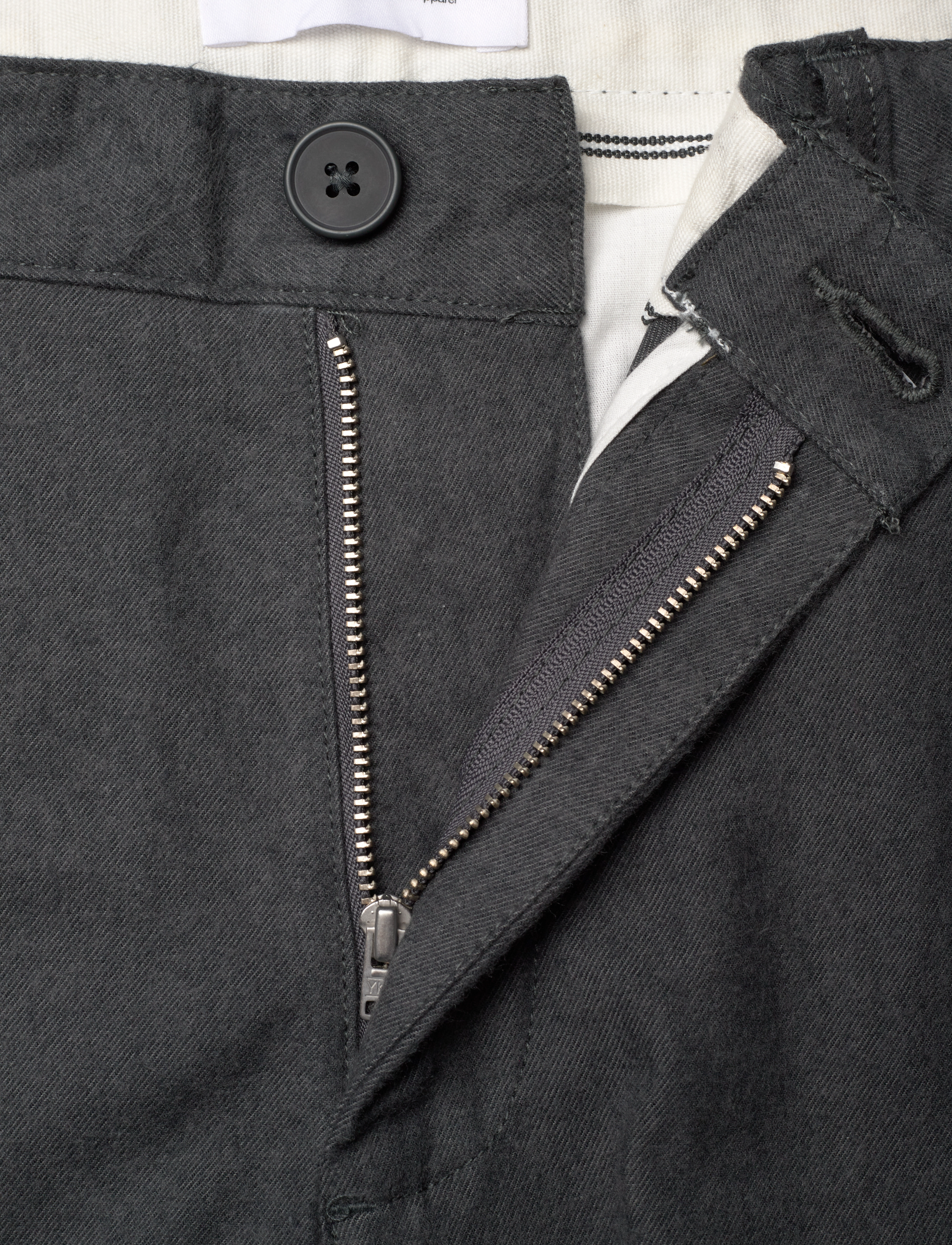 Knowledge Cotton Apparel - Organic Cotton Chuck Flannel Pants - chino püksid - gray pinstripe - 3