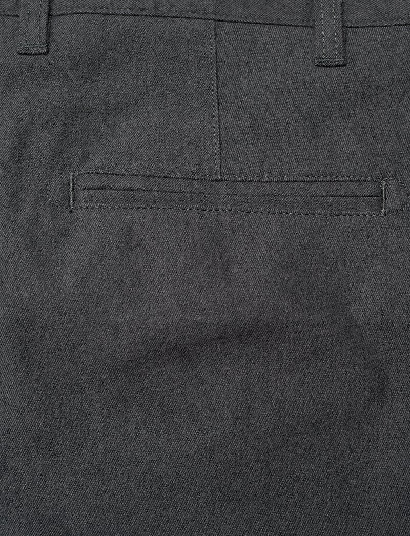 Knowledge Cotton Apparel - Organic Cotton Chuck Flannel Pants - chino püksid - gray pinstripe - 4