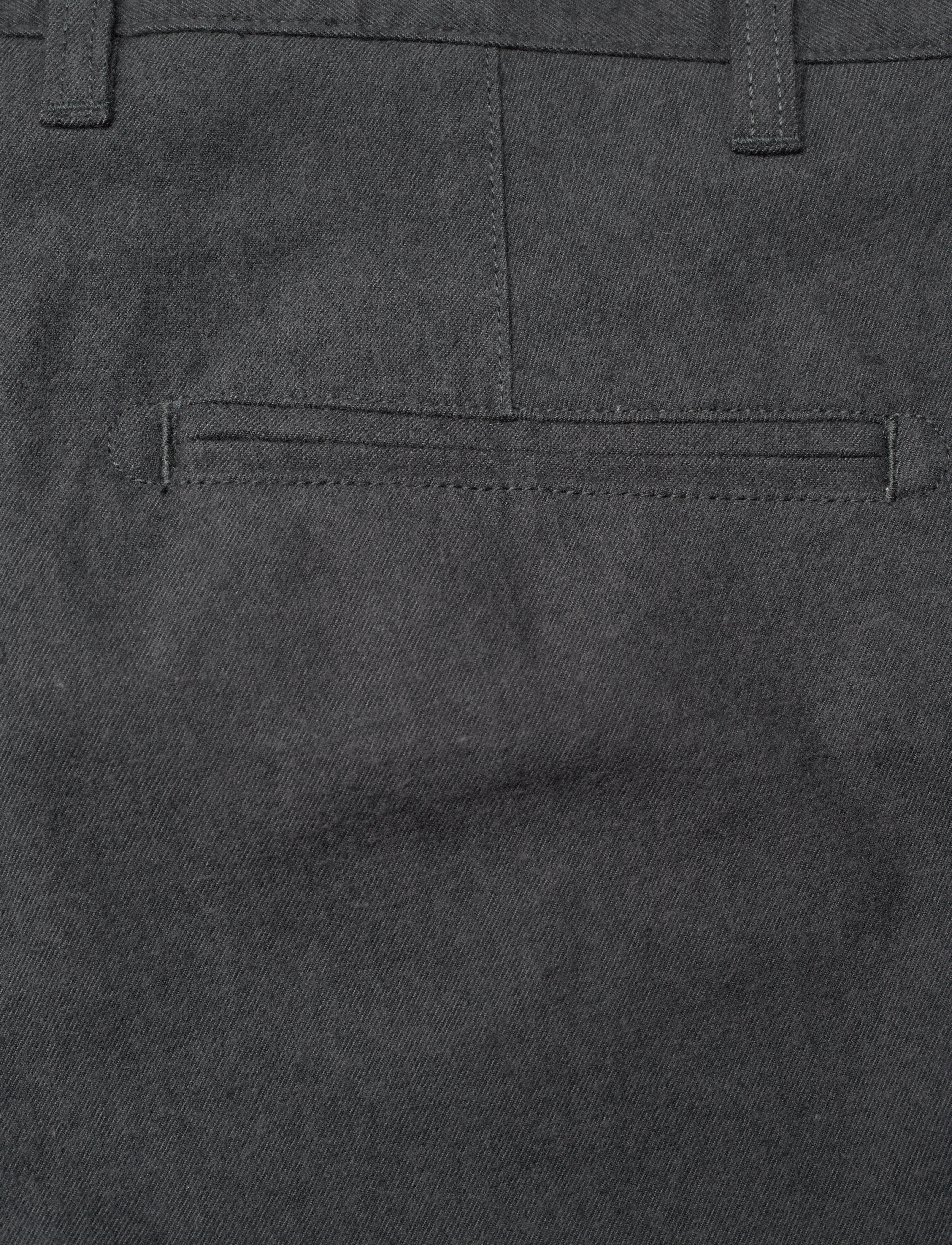Knowledge Cotton Apparel - Organic Cotton Chuck Flannel Pants - chino püksid - gray pinstripe - 4