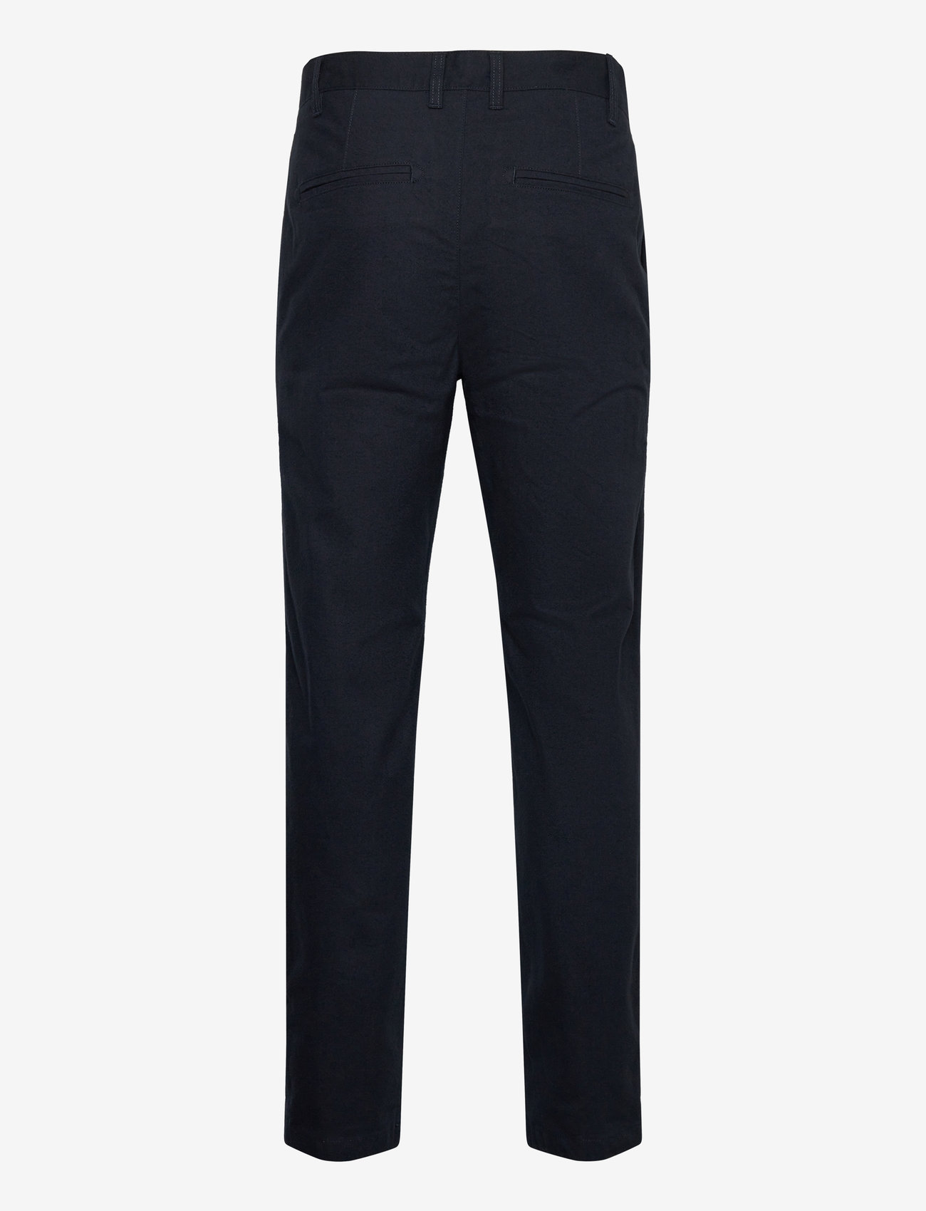 Knowledge Cotton Apparel - Organic Cotton Chuck Flannel Pants - chinos - night sky - 1