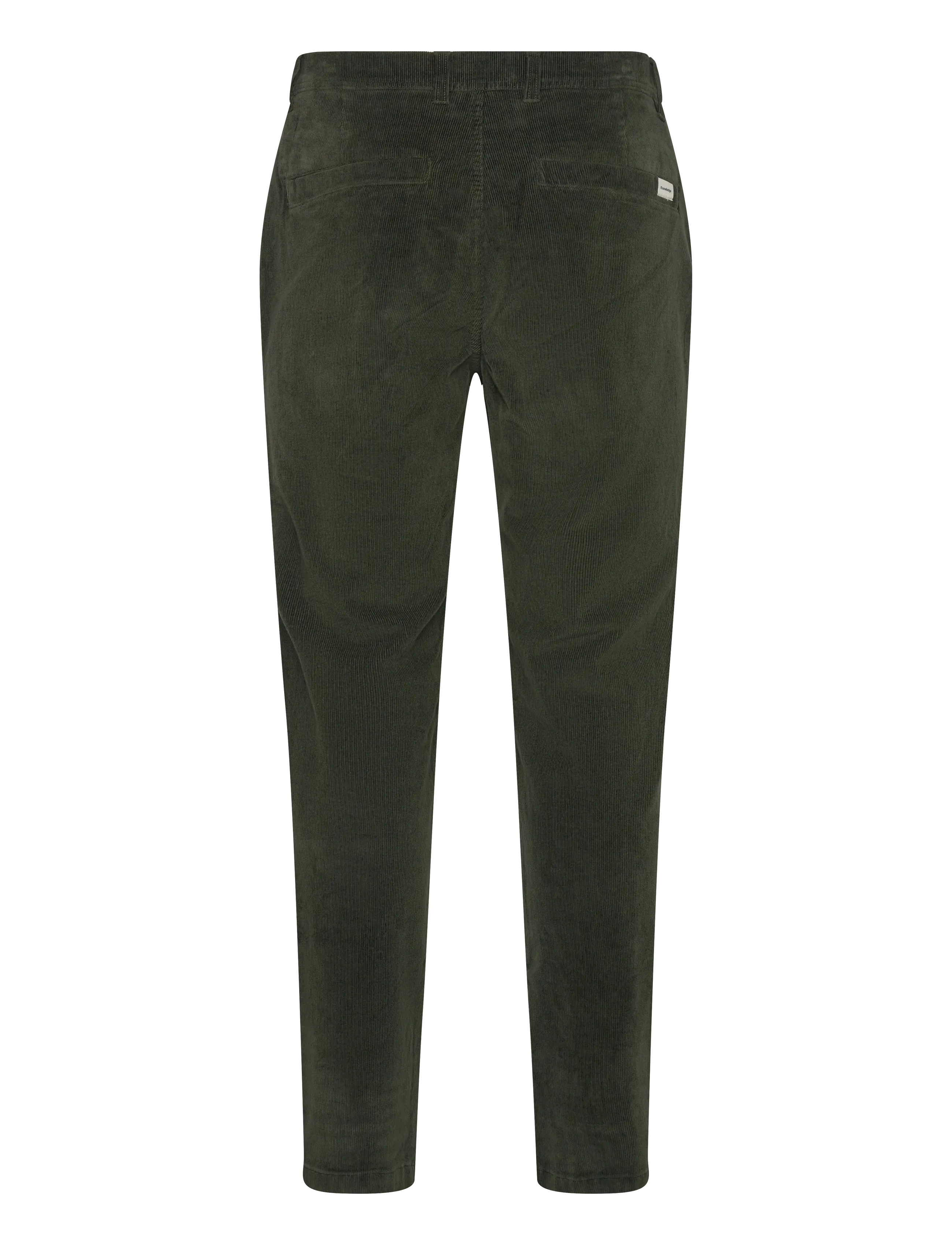 Knowledge Cotton Apparel - Chuck regular corduroy pants - casual - forrest night - 1