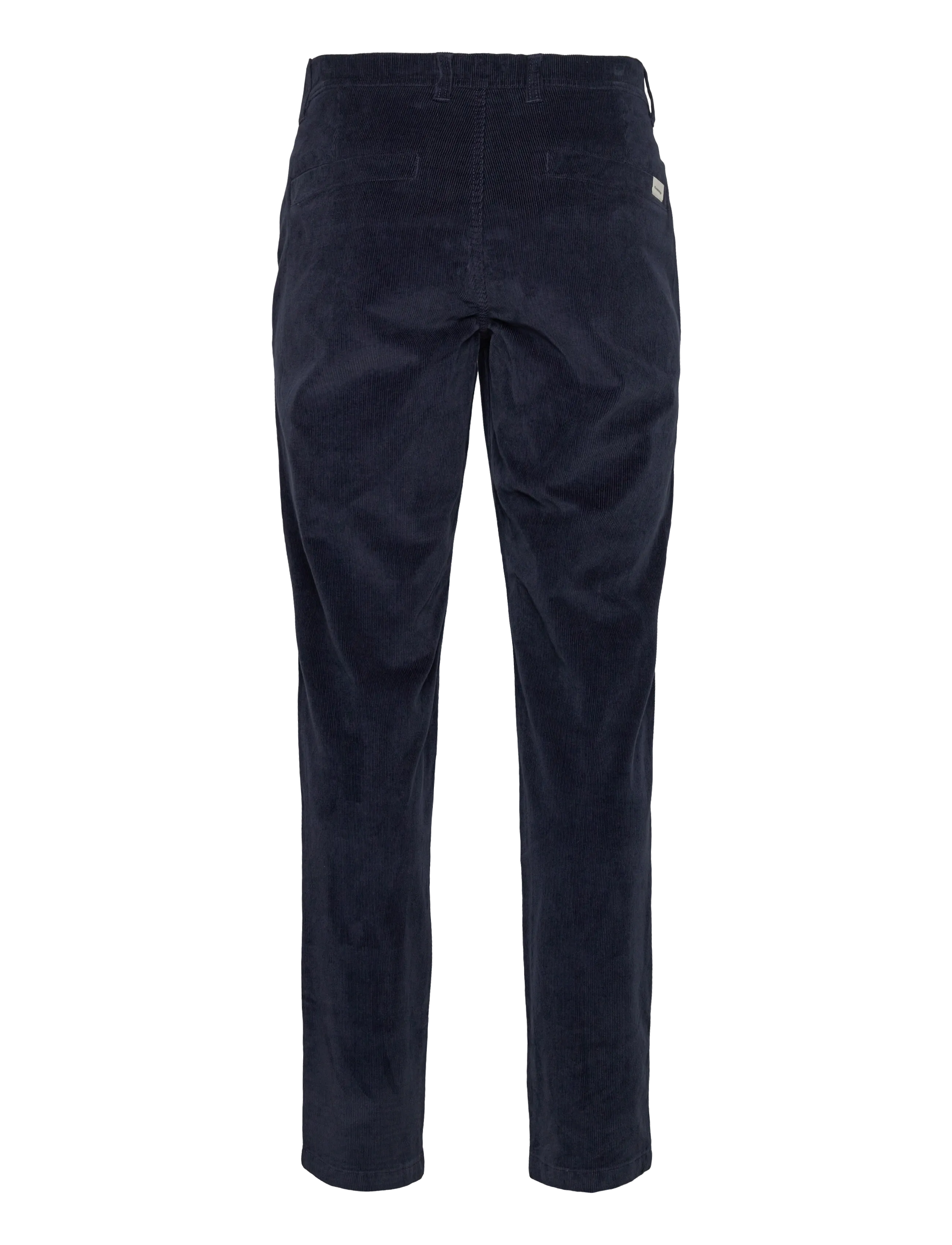 Knowledge Cotton Apparel - Chuck regular corduroy pants - casual - night sky - 1