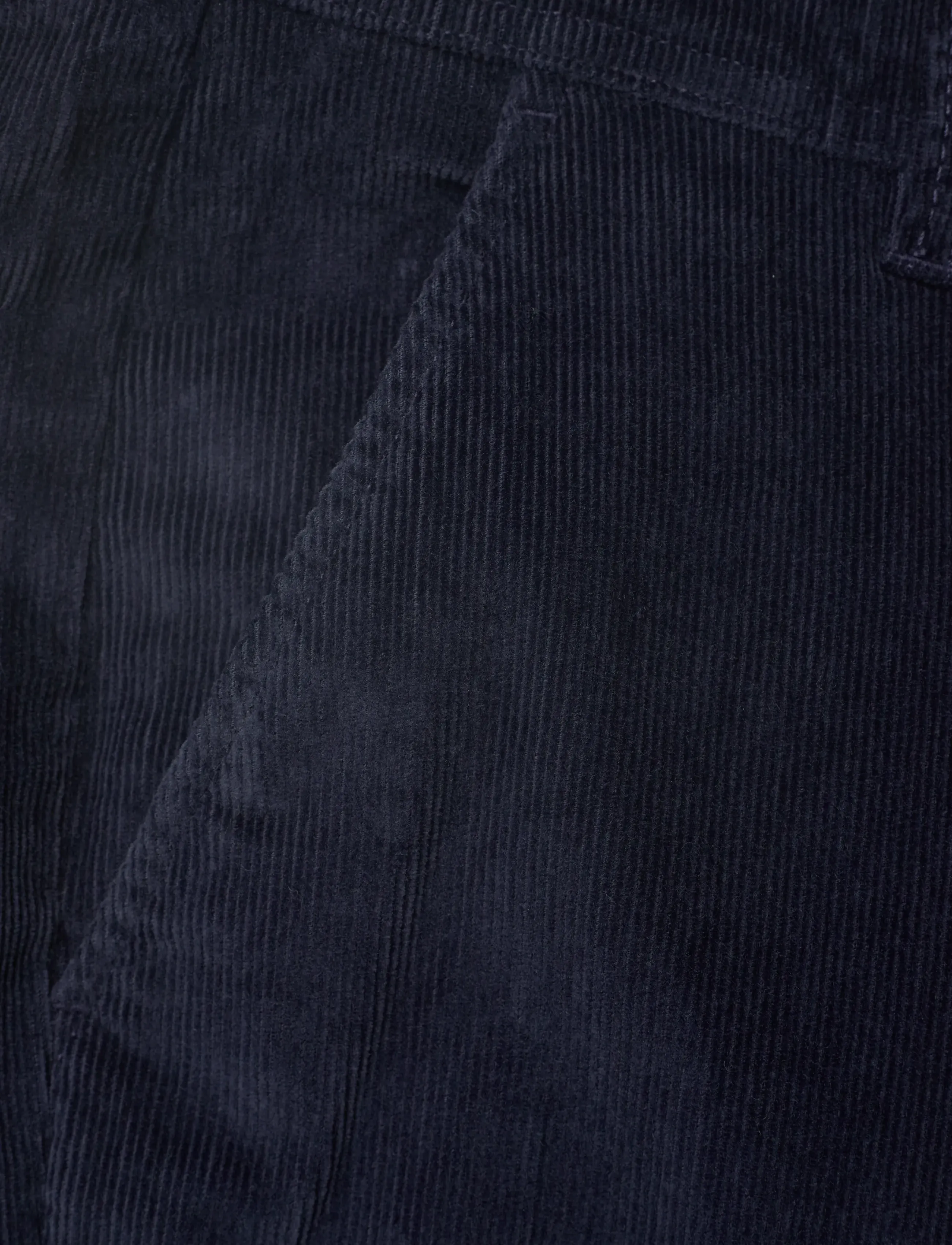 Knowledge Cotton Apparel - Chuck regular corduroy pants - casual - night sky - 2
