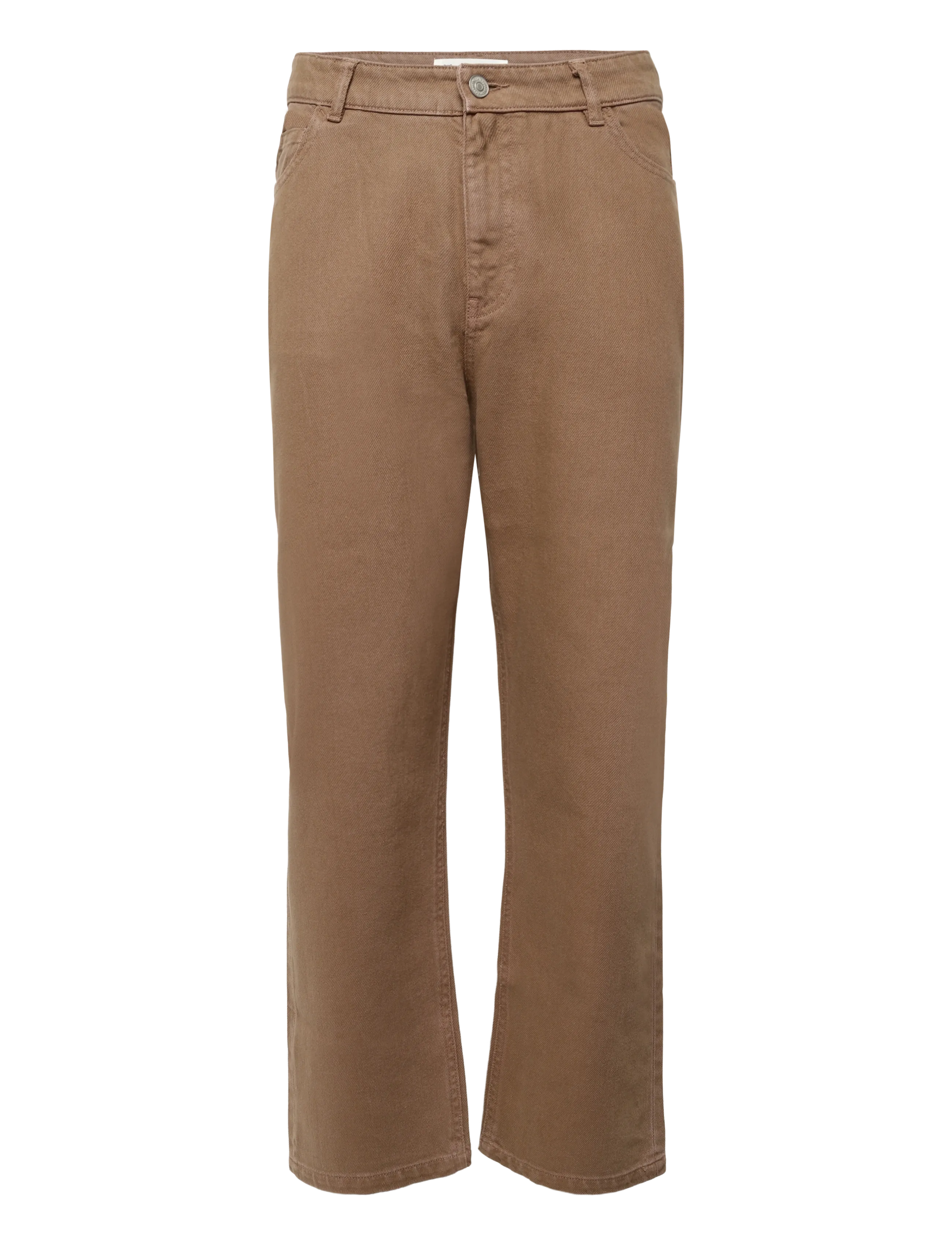 KNOWLEDGE Baumwolle APPAREL Flint Wide Twill Hosen Braun - 31x32 - Herren