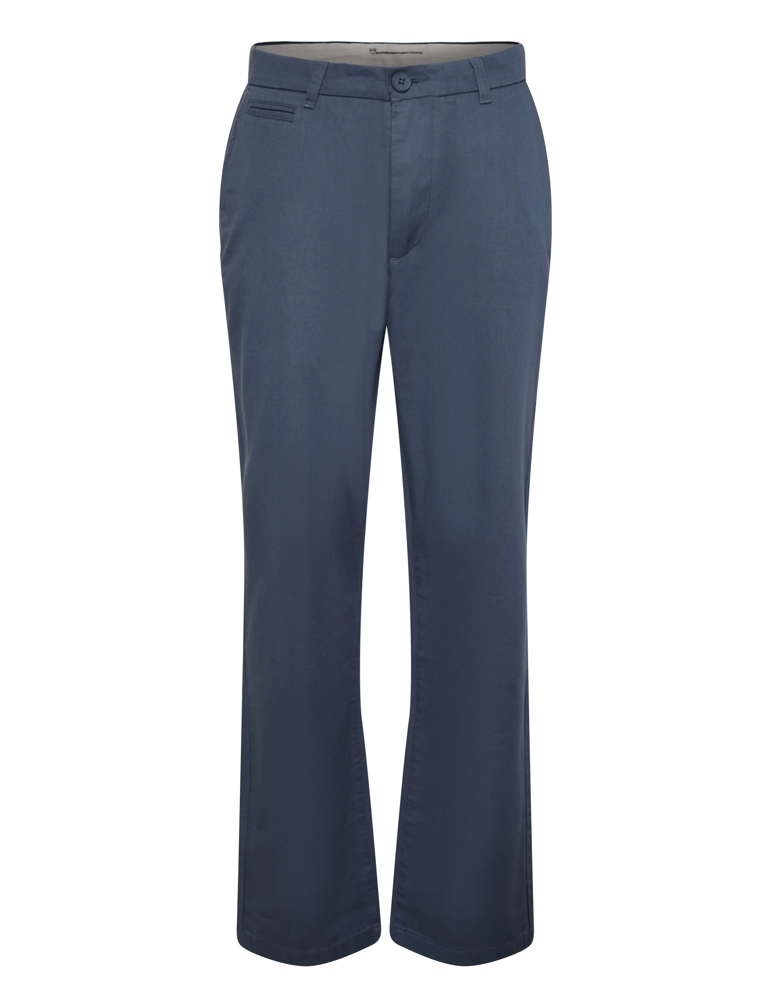 Knowledge Cotton Apparel Flint wide chino pants - Chino püksid - VINTAGE INDIGO / navy