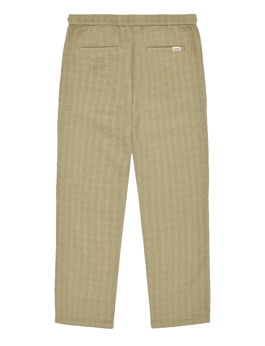 Knowledge Cotton Apparel - Fig loose structure pants - casual - twill - 2