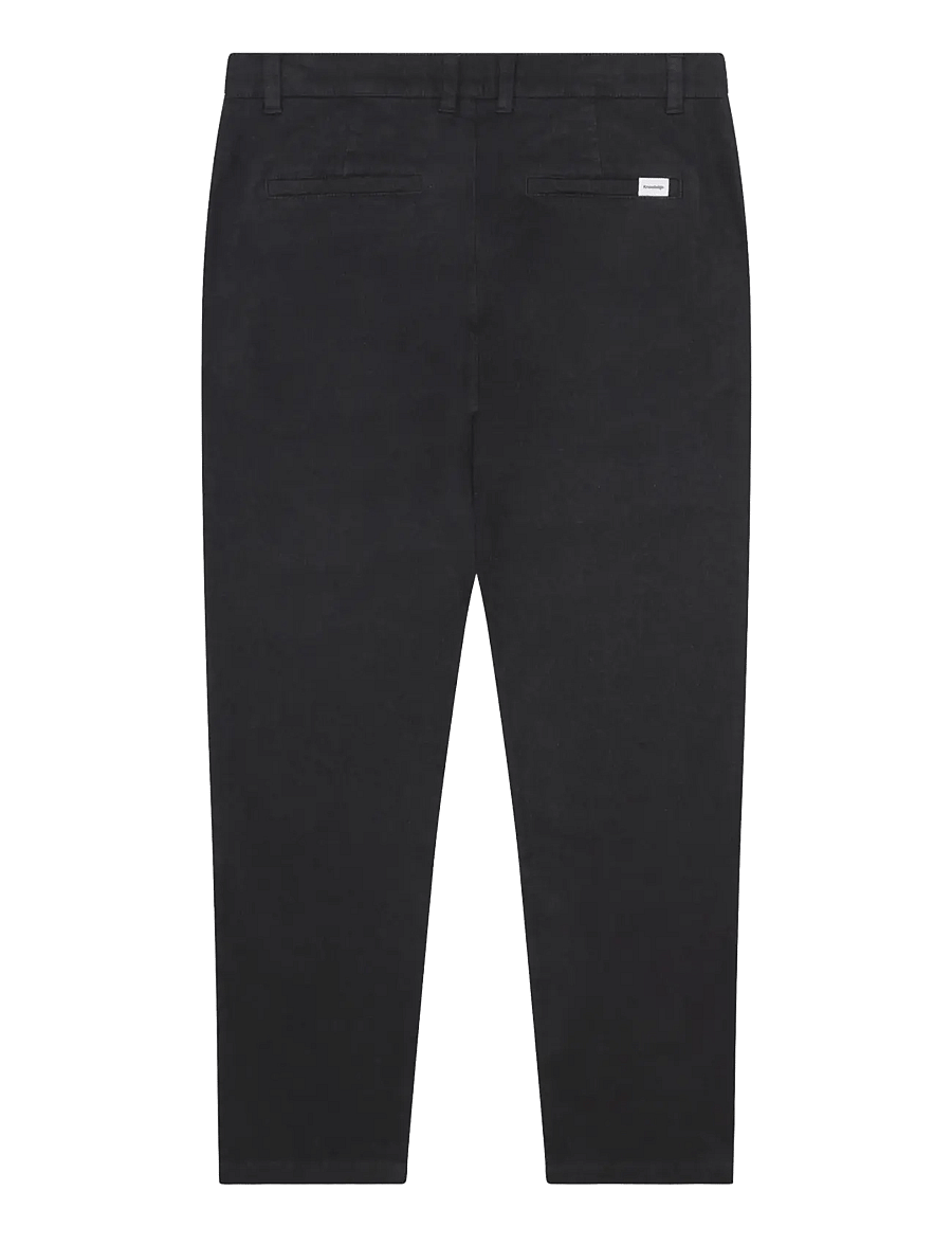 Knowledge Cotton Apparel - Chuck regular flannel pants - freizeithosen - chocolate torte - 1