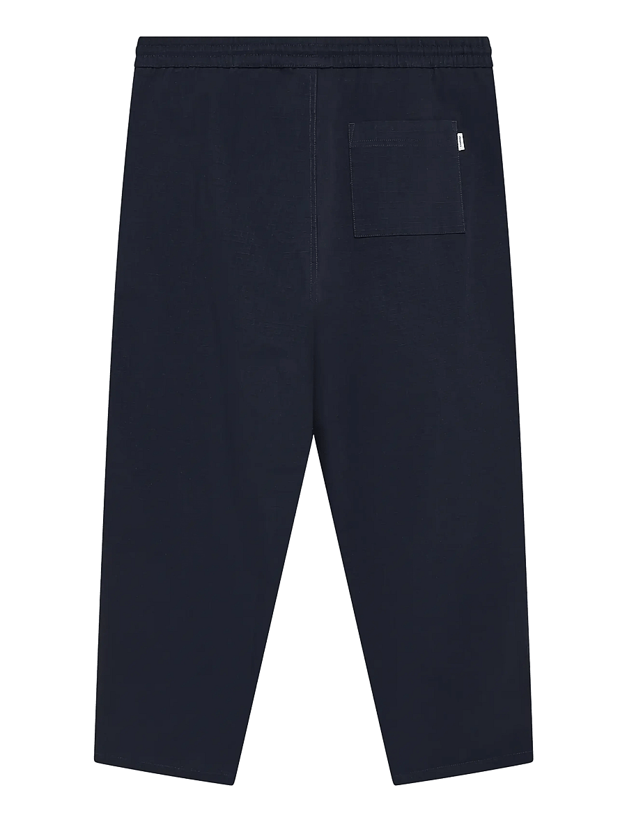 Knowledge Cotton Apparel - Ozone relaxed ripstop pant - freizeithosen - night sky - 1