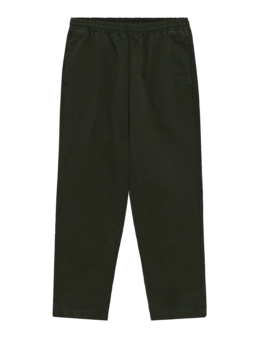 Knowledge Cotton Apparel - Comet comfort core twill pants - freizeithosen - forrest night - 1