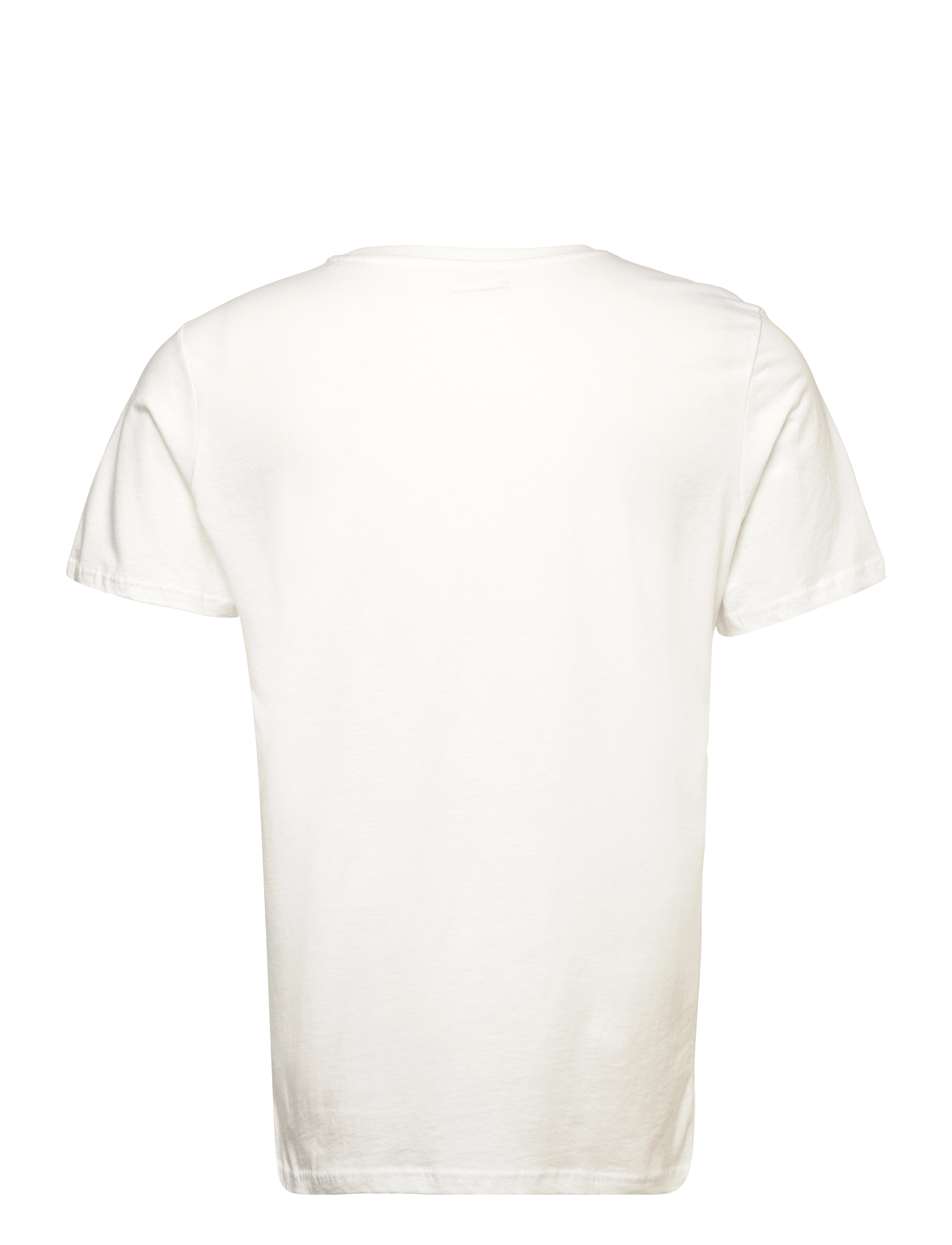 Knowledge Cotton Apparel - Owl t-shirt - GOTS/Vegan - bright white - 1