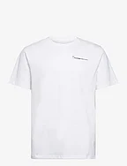 Regular fit Knowledge back print t- - BRIGHT WHITE