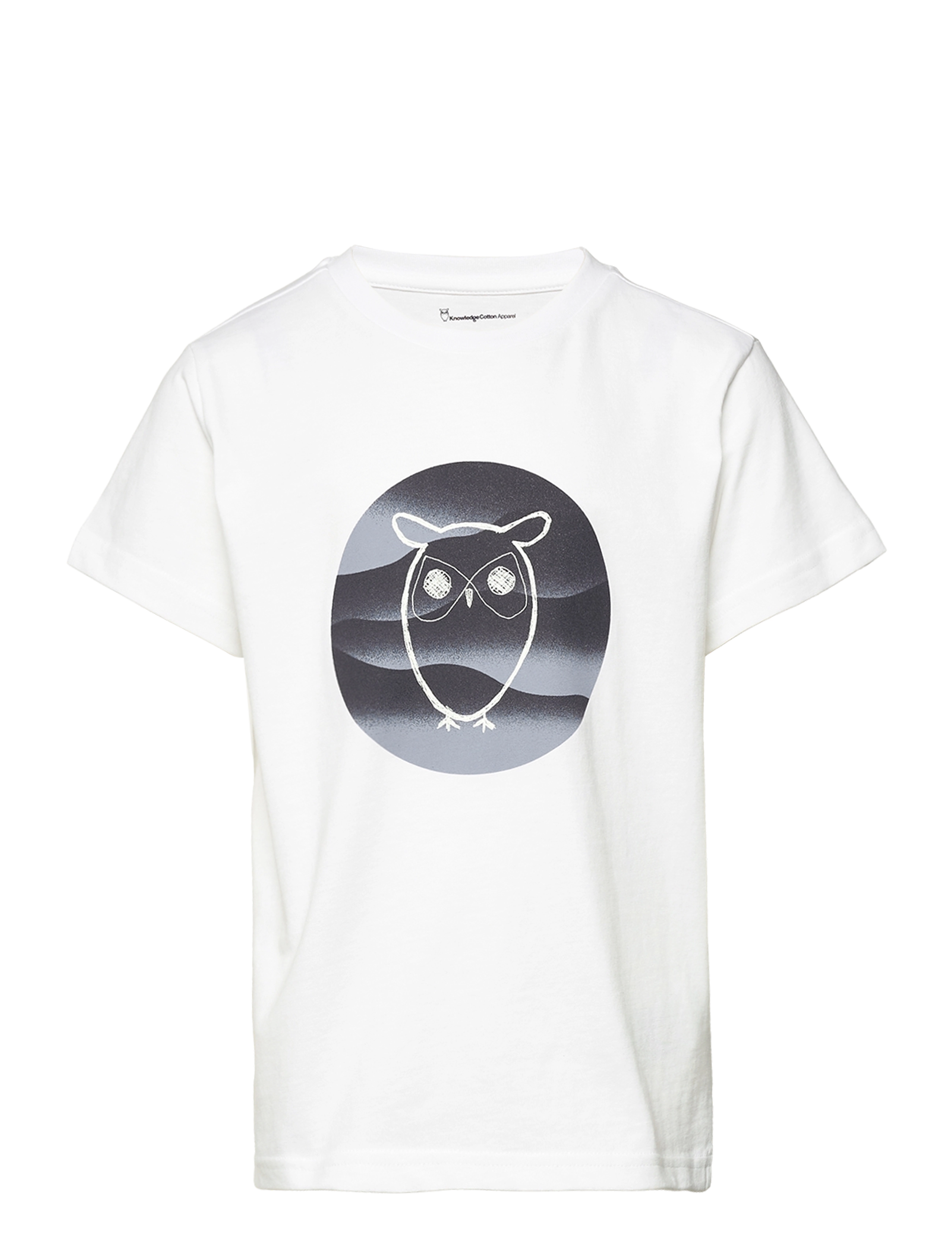 Knowledge Cotton Apparel - Boxed fit t-shirt - GOT/Vegan - china blue - 0