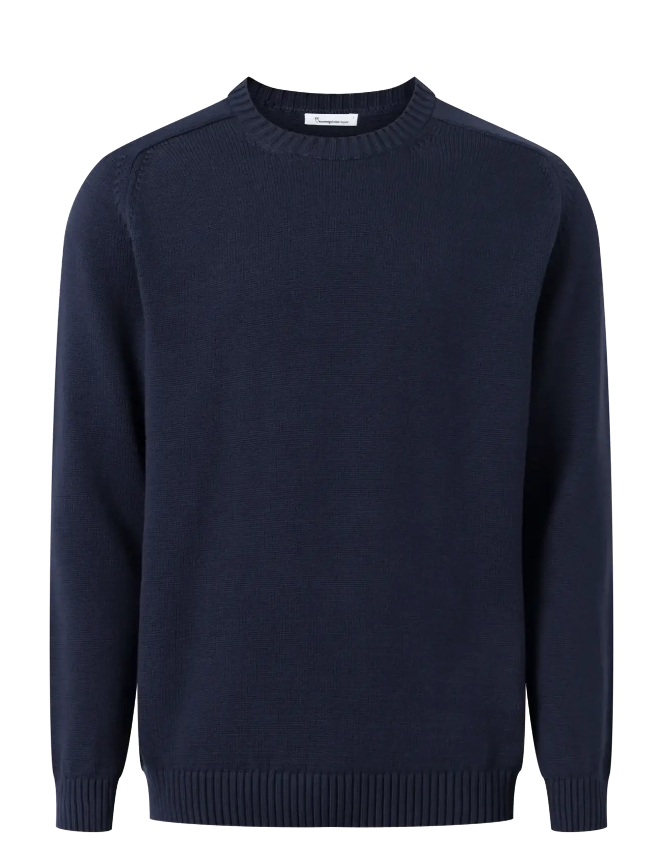Knowledge Cotton Apparel Crew neck sweater - Uus - NIGHT SKY / navy
