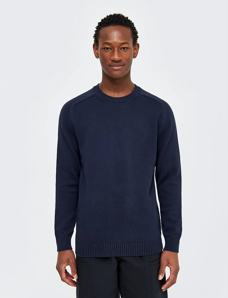 Knowledge Cotton Apparel - Crew neck sweater - rundhals - night sky - 0