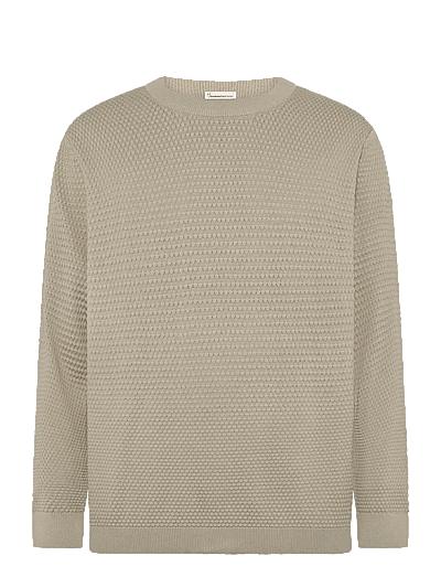 Bubble Knit Crew Neck - Rund Hals