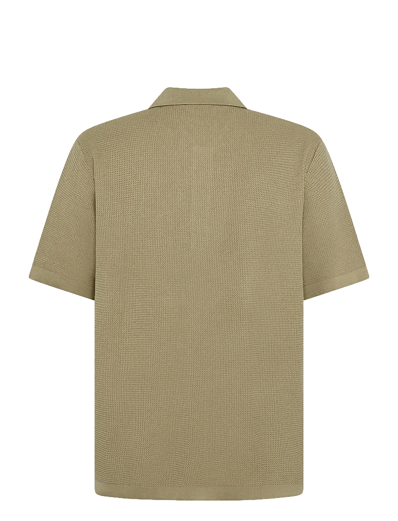 Knowledge Cotton Apparel - Regular knit shirt - kortärmade skjortor - twill - 2