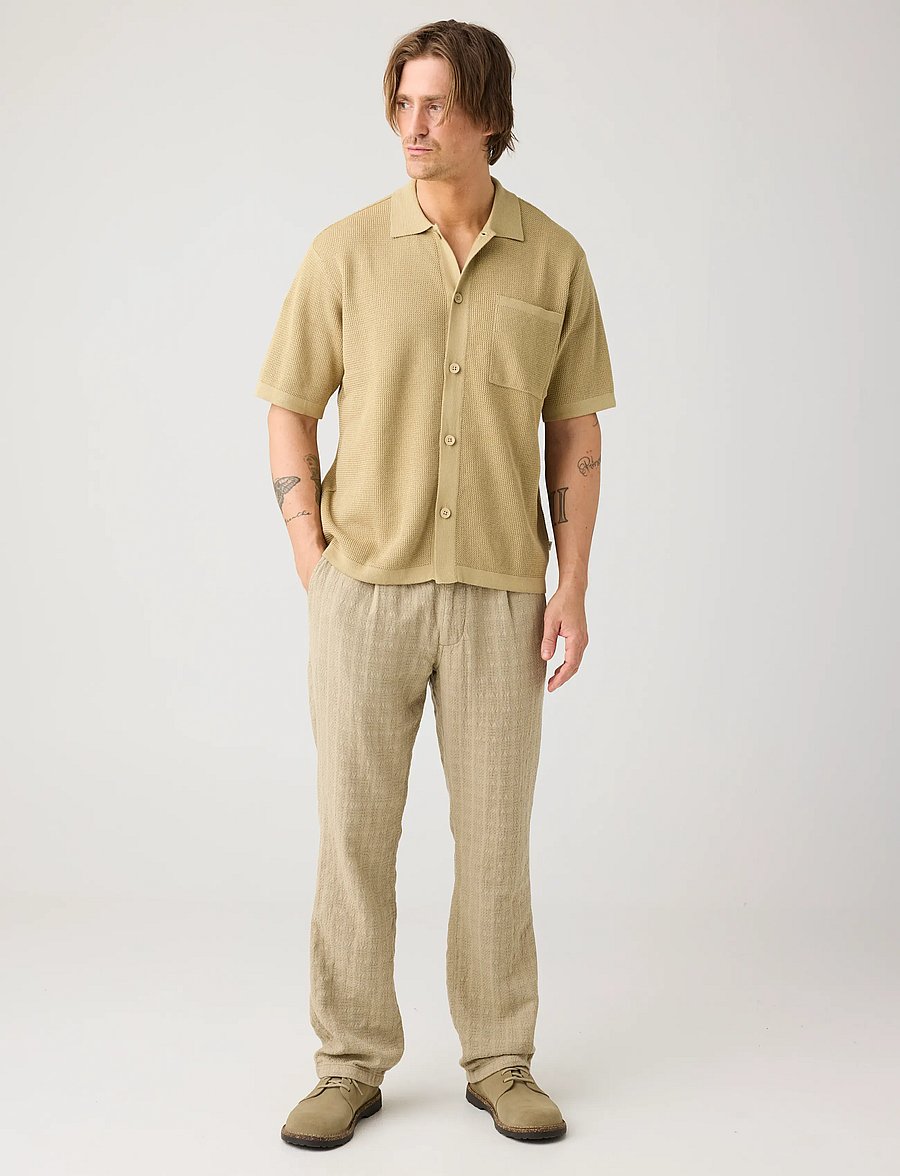 Knowledge Cotton Apparel - Regular knit shirt - kurzarmhemden - twill - 3