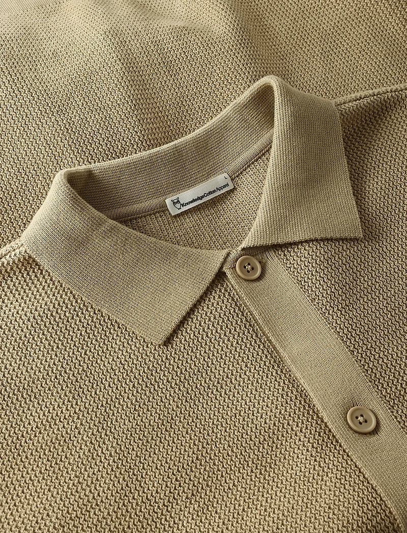 Knowledge Cotton Apparel - Regular knit shirt - kortärmade skjortor - twill - 4