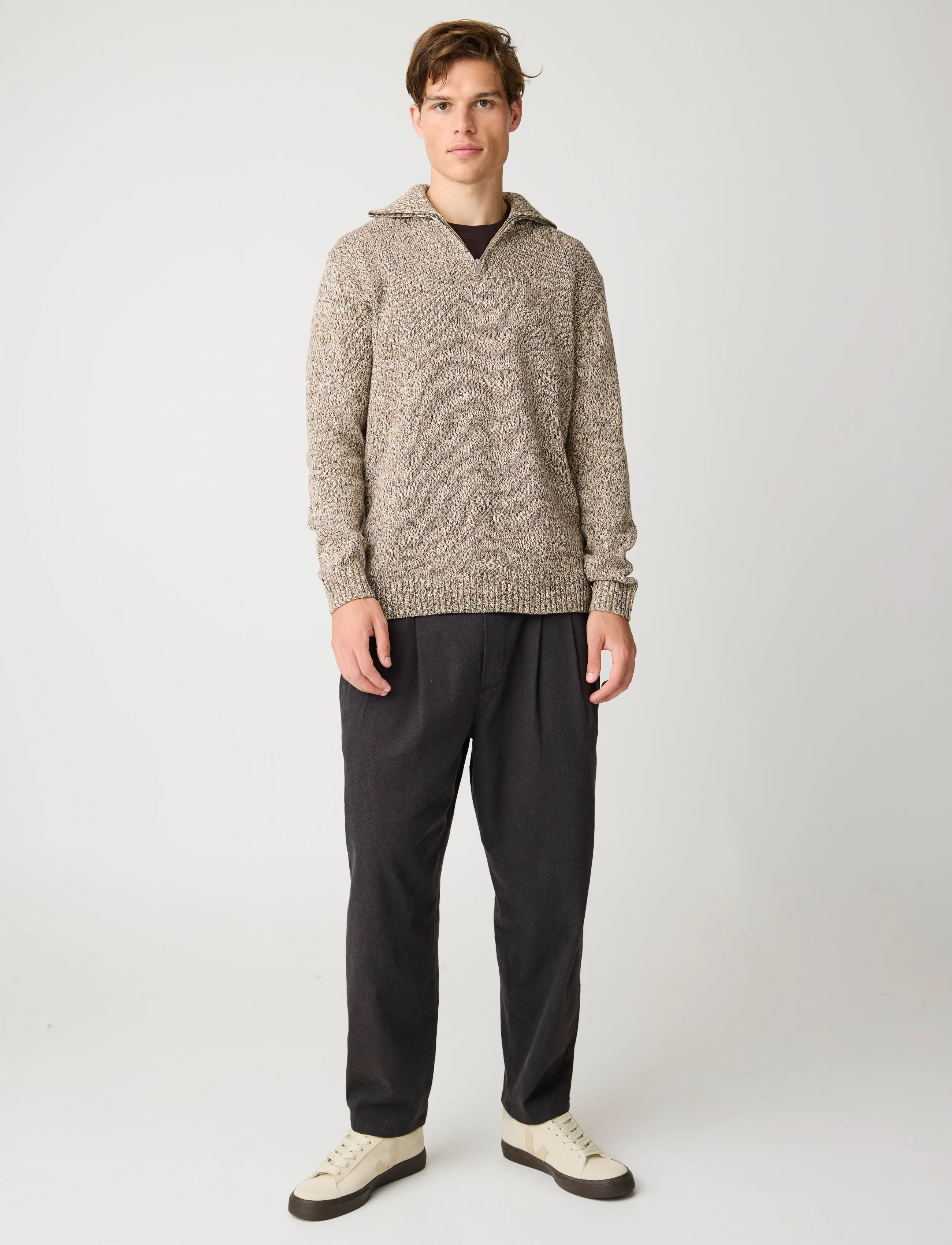 Quater Zip Sweater