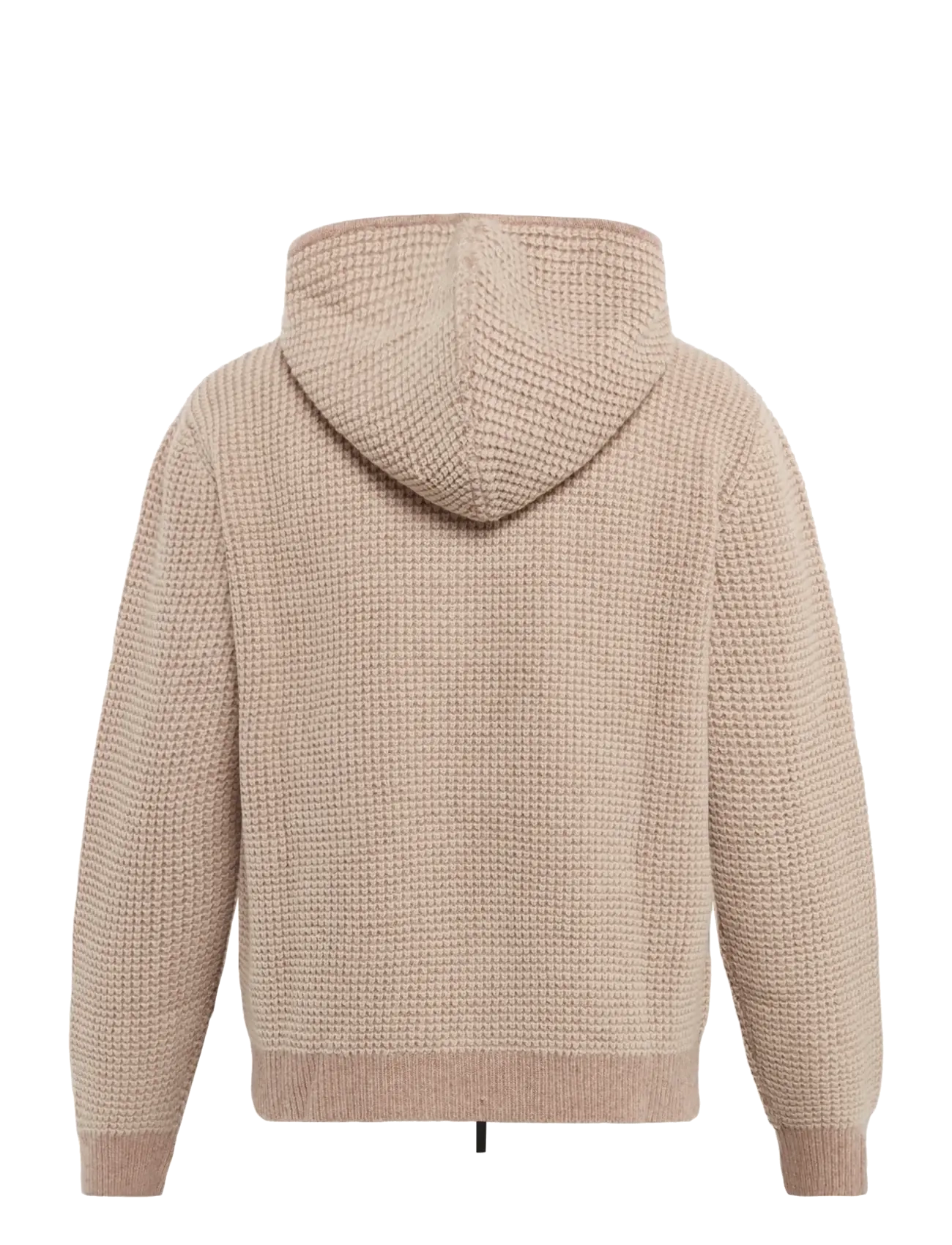 Knowledge Cotton Apparel - Lambswool zip hoodie - kelp melange - 2