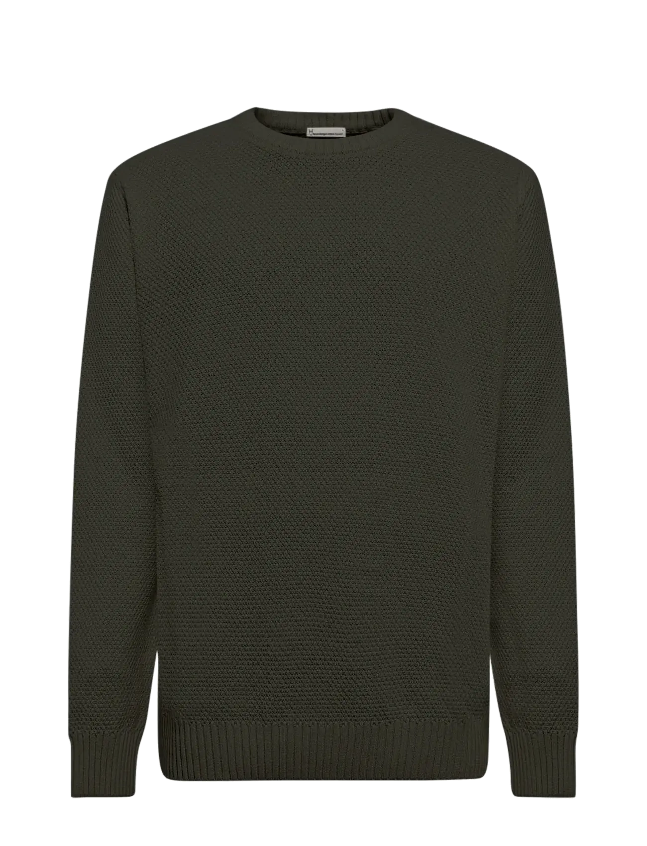 Knowledge Cotton Apparel Crew neck sweater - Kleidung - FORREST NIGHT / green