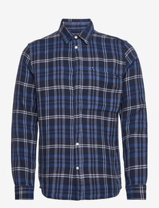 Relaxed checked shirt - GOTS/Vegan, Knowledge Cotton Apparel