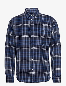 Relaxed checked shirt - GOTS/Vegan, Knowledge Cotton Apparel