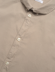 Knowledge Cotton Apparel - Costum fit cord look shirt - GOTS/V - basic shirts - light feather gray - 3