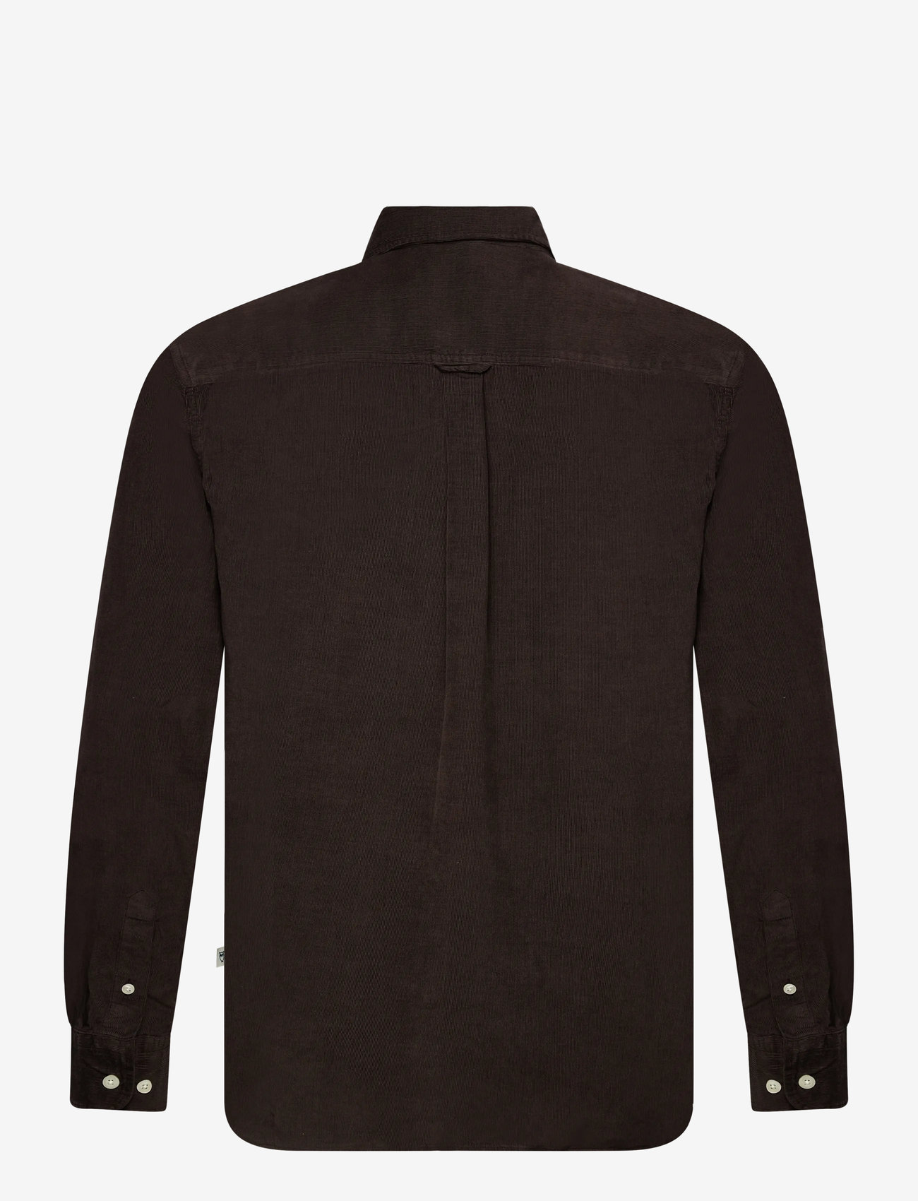 Knowledge Cotton Apparel - Organic Cotton Corduroy Shirt GOTS - manchesterskjortor - chocolate torte - 1