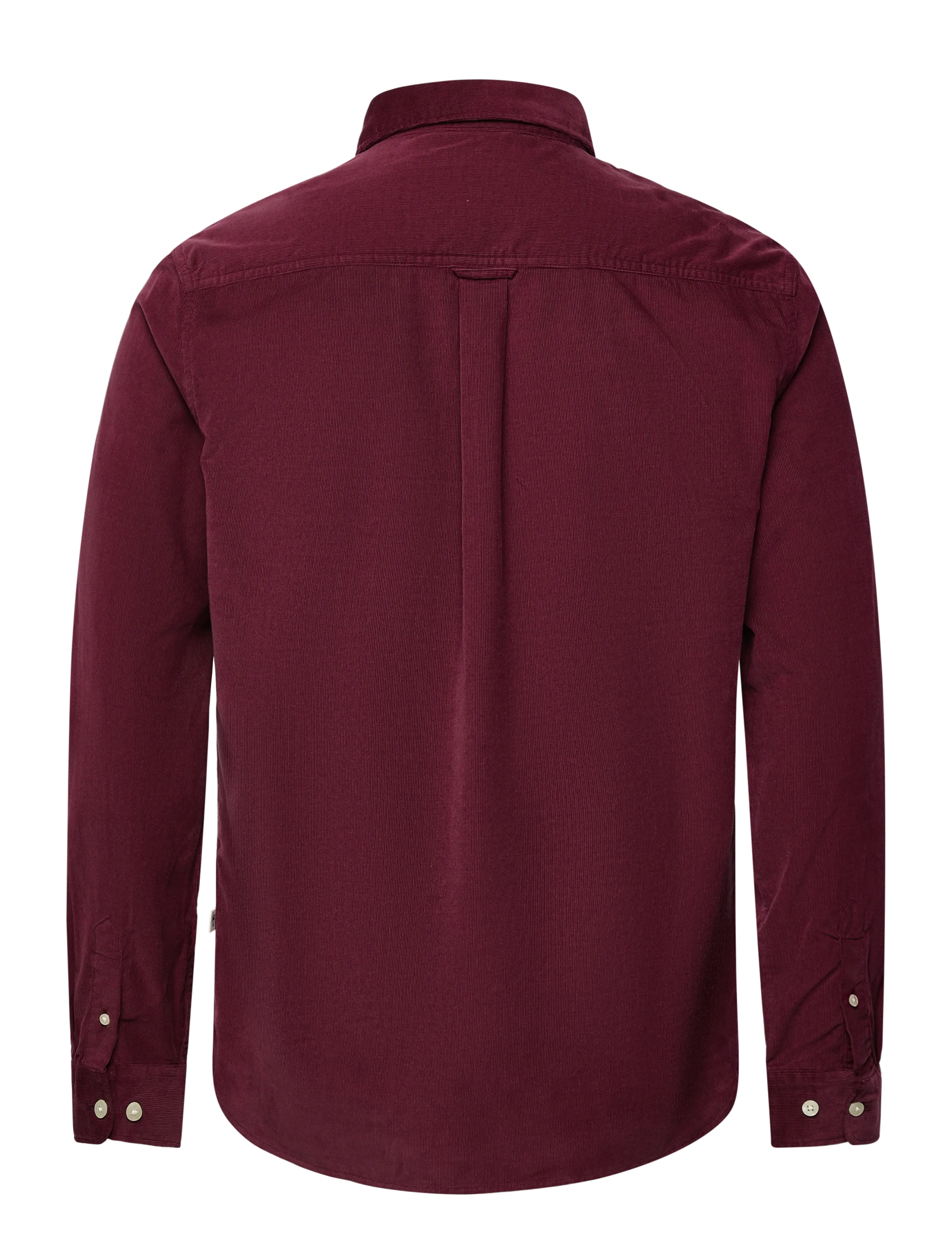 Knowledge Cotton Apparel - Dune regular corduroy shirt - fløjlsskjorter - fig - 1