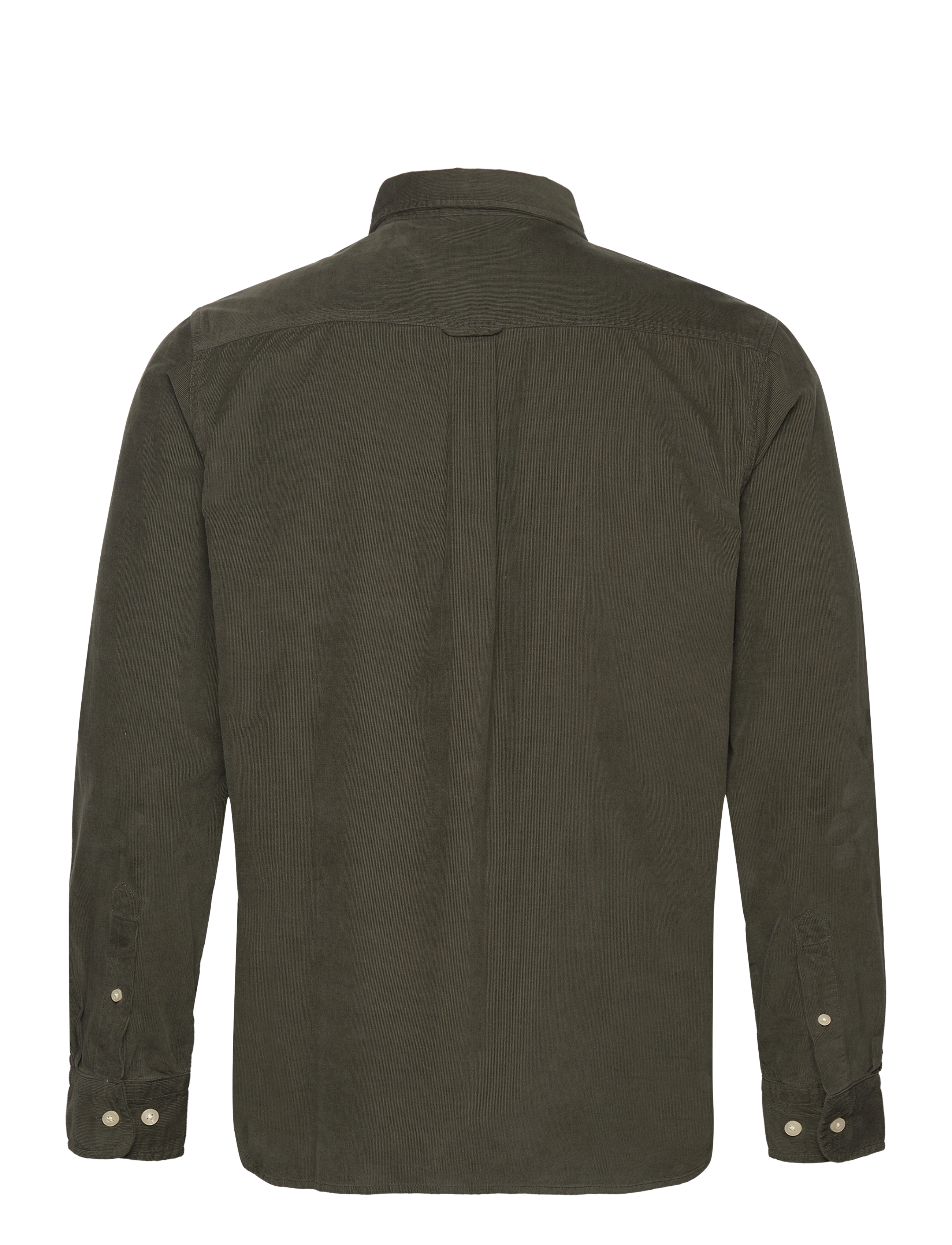 Knowledge Cotton Apparel - Dune regular corduroy shirt - fløjlsskjorter - forest night - 2