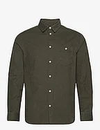 Regular fit corduroy shirt - GOTS/V - FORREST NIGHT
