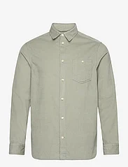 Knowledge Cotton Apparel - Regular fit corduroy shirt - GOTS/V - tavalised t-särgid - lily pad - 0