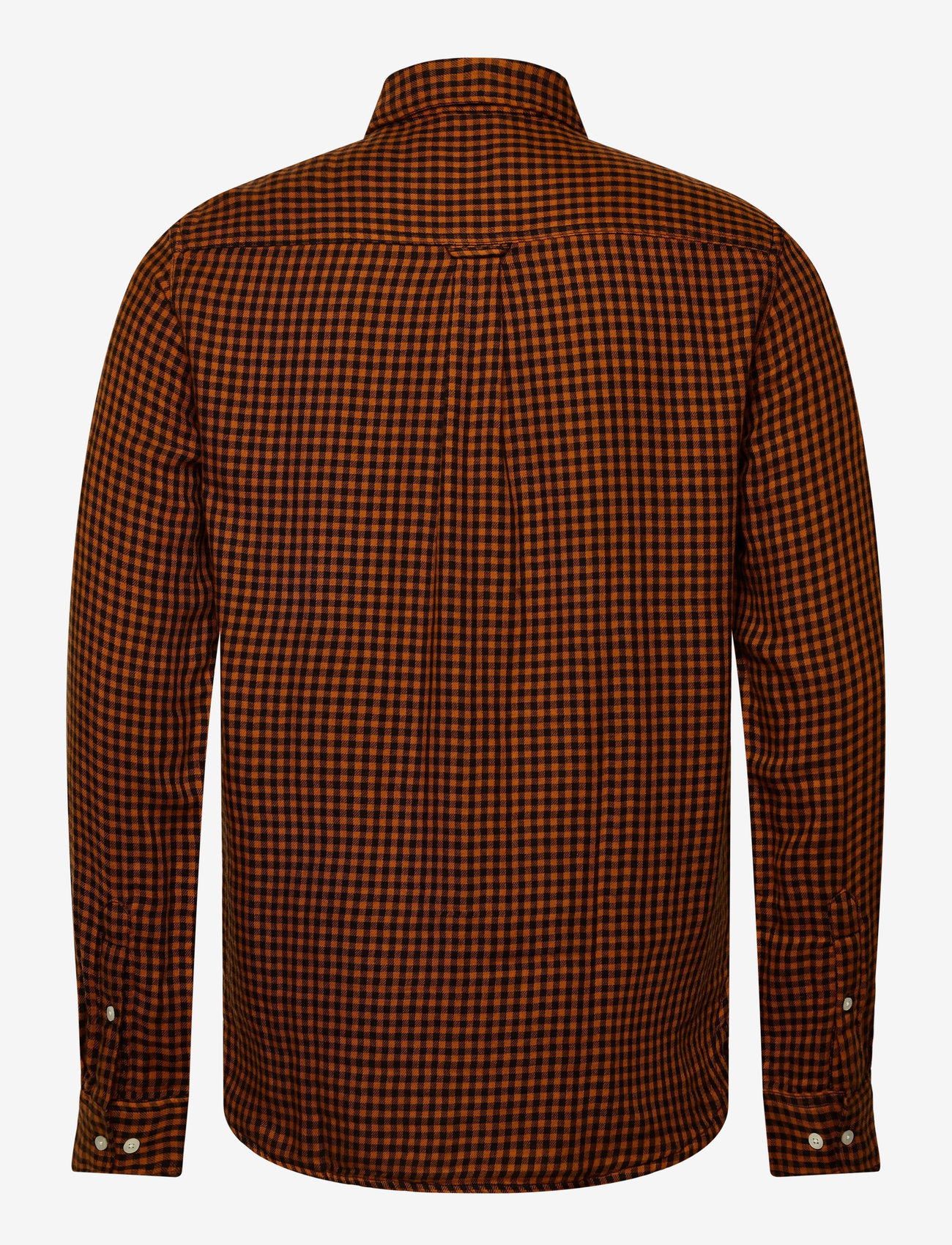Knowledge Cotton Apparel - Organic Cotton Checked Shirt GOTS - rutiga skjortor - dark brown check - 1
