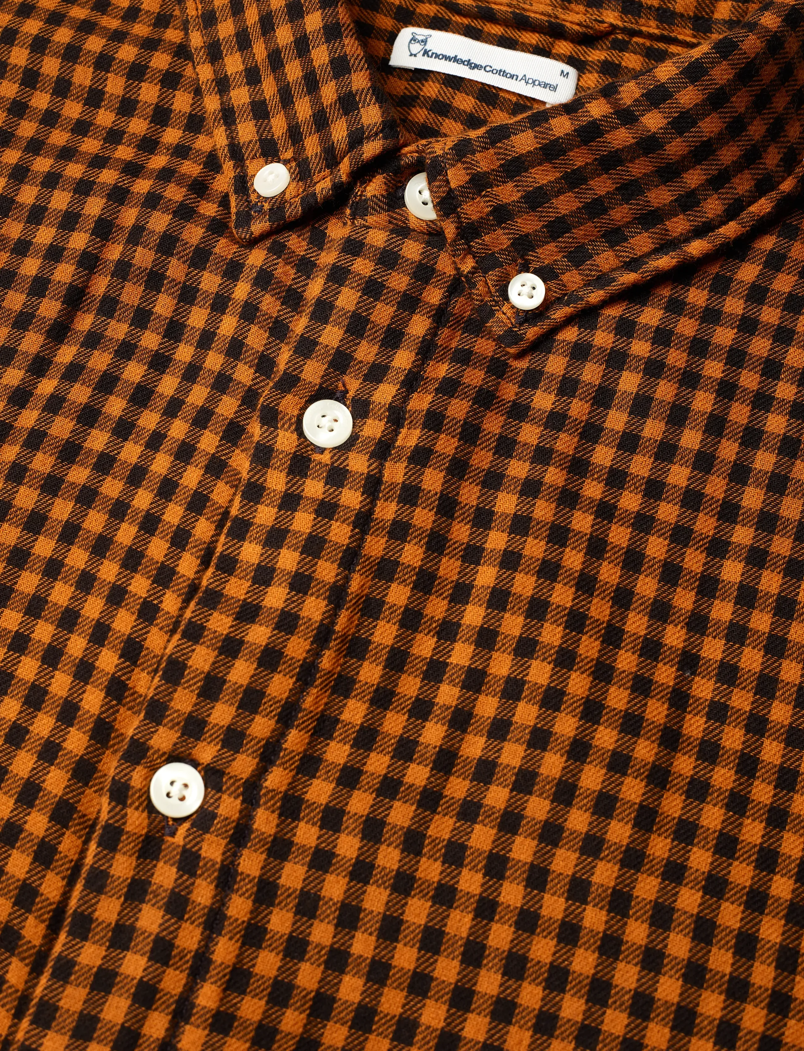 Knowledge Cotton Apparel - Organic Cotton Checked Shirt GOTS - ruudulised särgid - dark brown check - 3