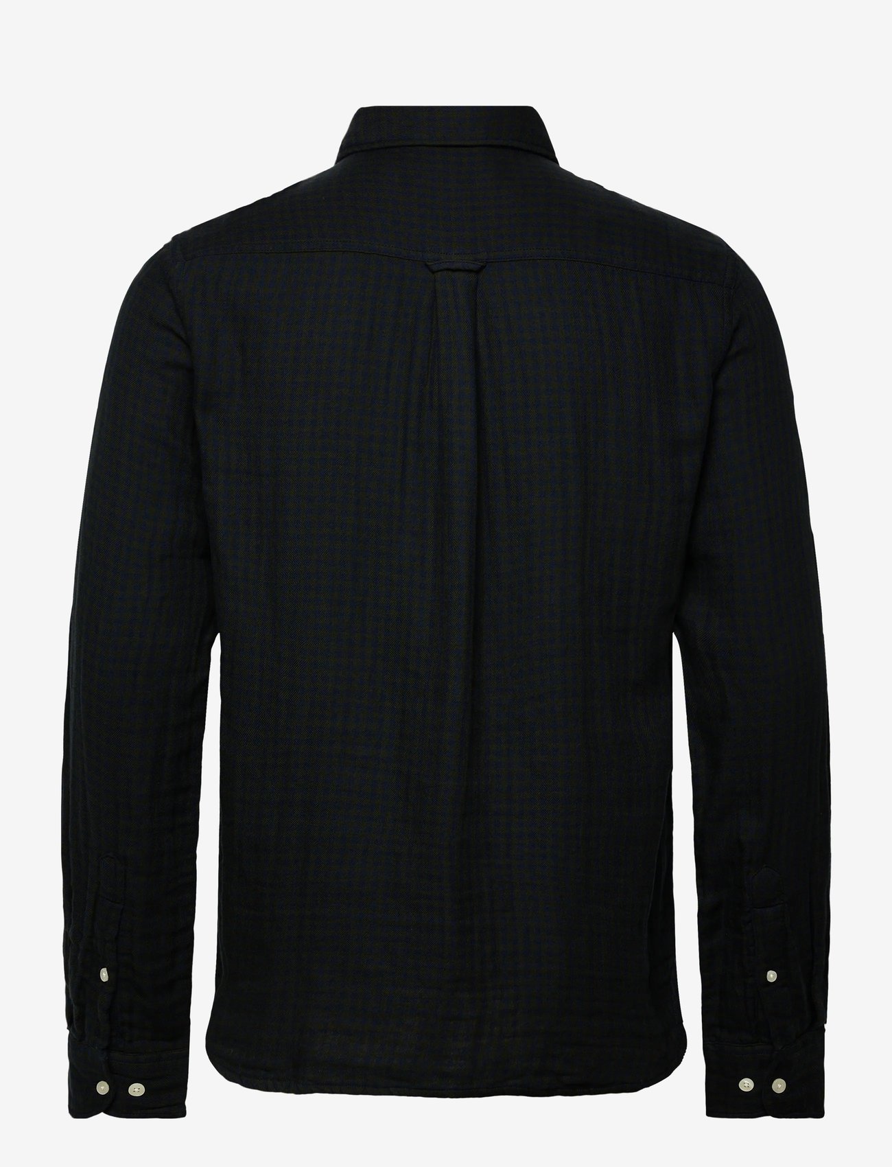 Knowledge Cotton Apparel - Organic Cotton Checked Shirt GOTS - ternede skjorter - green check - 1
