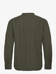 Knowledge Cotton Apparel - Regular fit melangé flannel stand c - basic overhemden - forrest night - 1