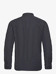 Knowledge Cotton Apparel - Regular fit melangé flannel stand c - basic skjorter - total eclipse - 1
