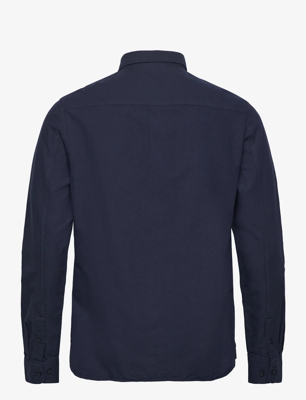 Knowledge Cotton Apparel - Harald Small owl oxford regular fit - oxford shirts - total eclipse - 2