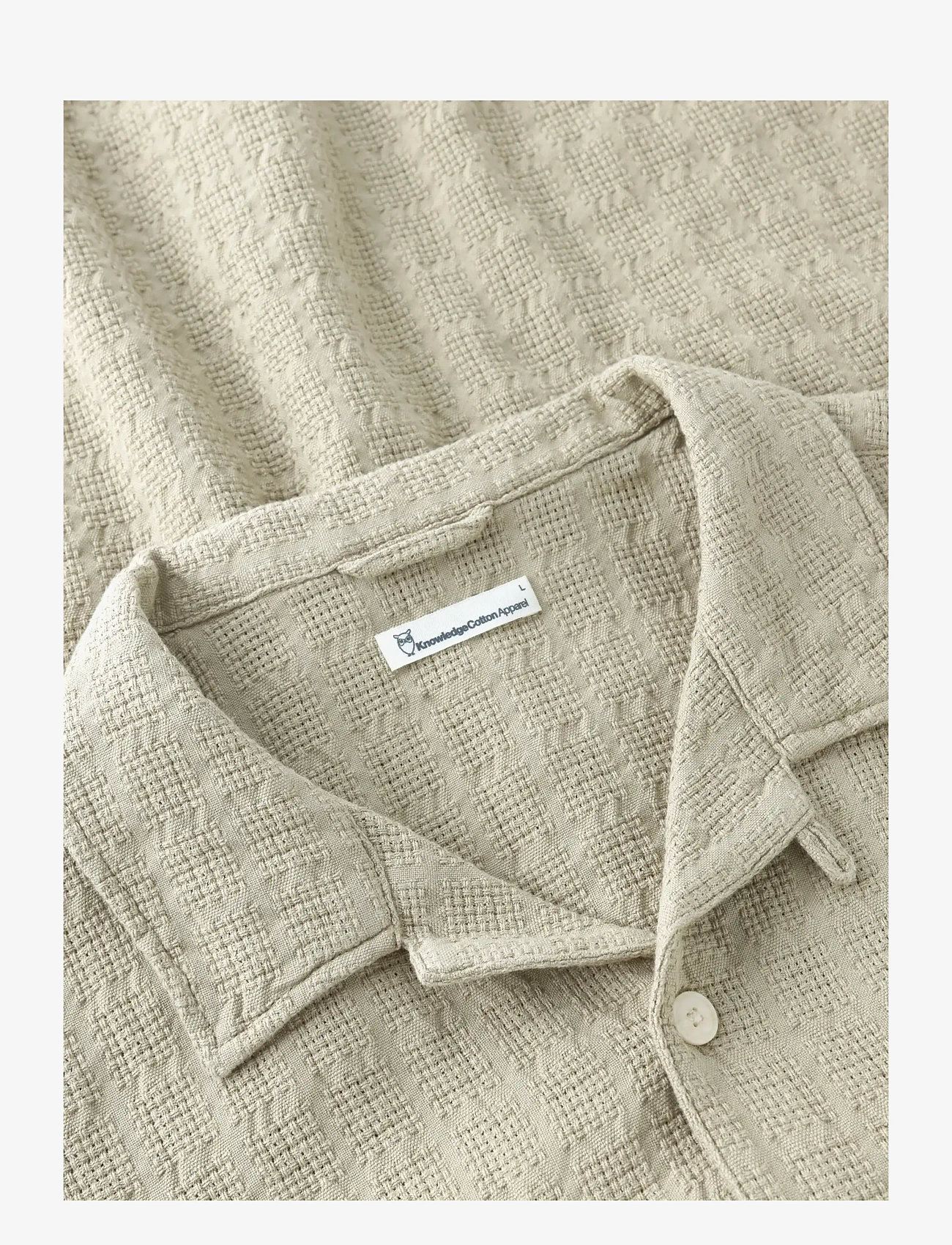 Knowledge Cotton Apparel - Structure short sleeve shirt - short-sleeved shirts - twill - 2