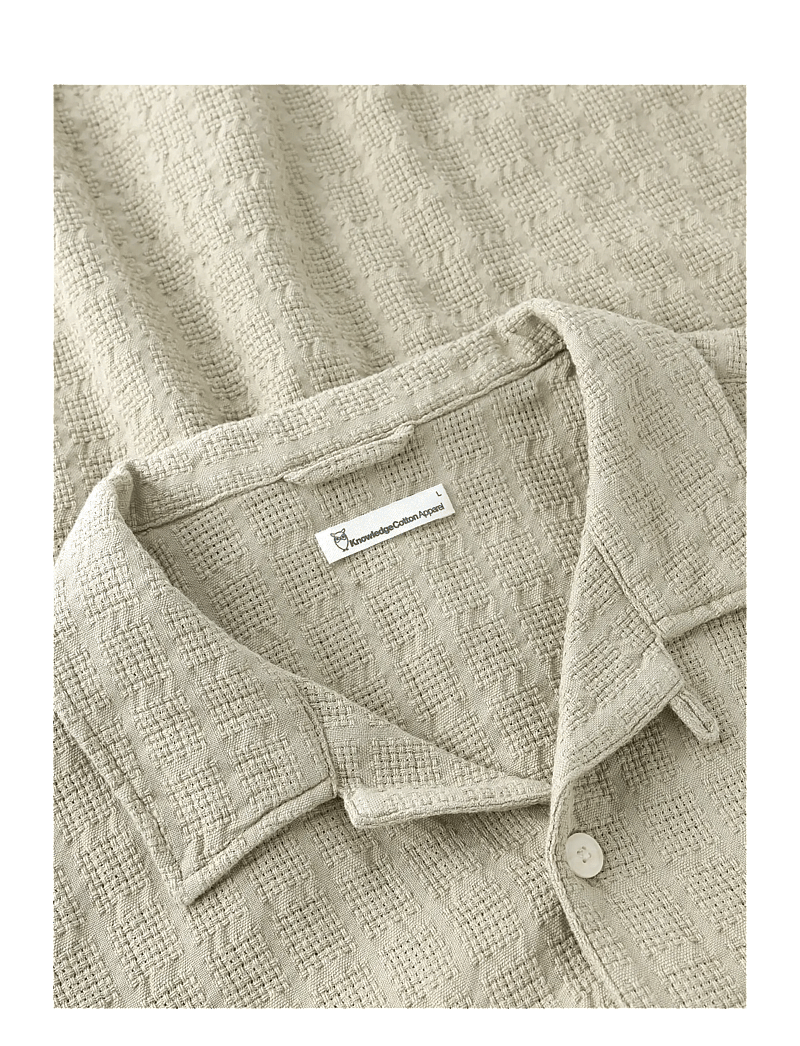 Knowledge Cotton Apparel - Structure short sleeve shirt - kurzarmhemden - twill - 2