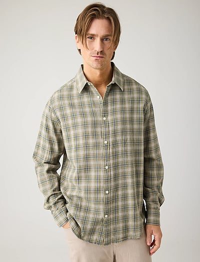 Loose Check Shirt - Ternede Skjorter