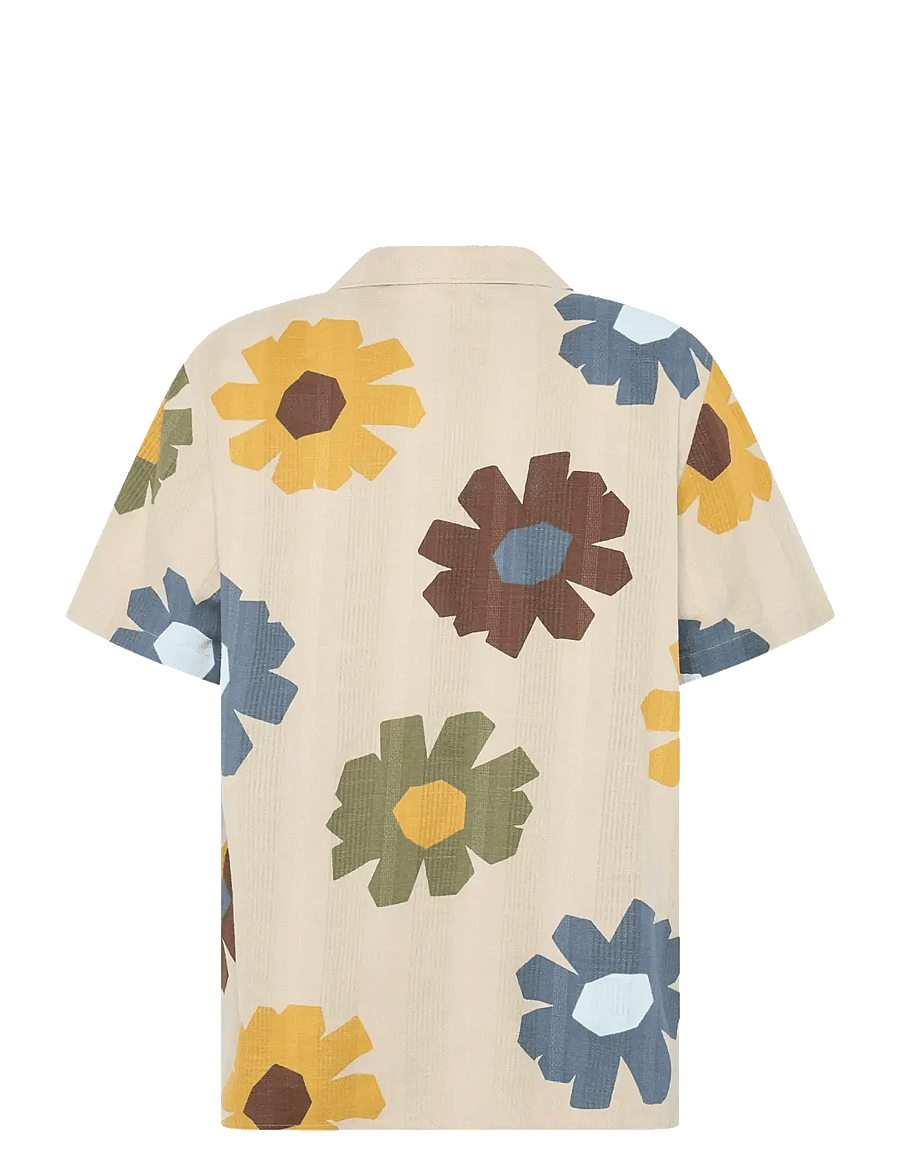 Knowledge Cotton Apparel - Relaxed print short sleeve shirt - chemises à manches courtes - multi color aop - 2